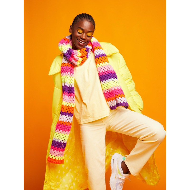 Sirdar Kith & Kin, Good Granny Scarf Crochet kit