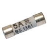 BS1361 Electrical Consumer Unit Fuse, 5 Amp, Pack of (5)