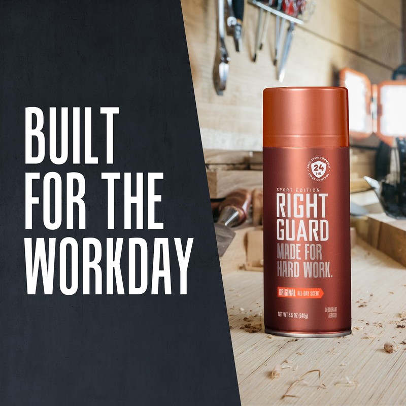 Right Guard Sport Original Scent Deodorant Spray - Aluminum Free