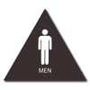 The Sign Studio - 12" Triangle - ADA Compliant- “Men”