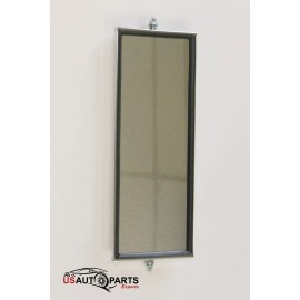 SANWA MIRROR STAINLESS STEEL WEST COAST  6"X16" FOR HEAVY DUTY TRUCKS