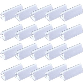 Boao 50 Pieces Table Skirting Clips EC Model Tablecloth Clips for Table 3/4 Inch - 1 Inch with Hook Loop for Indoor Outdoor Events