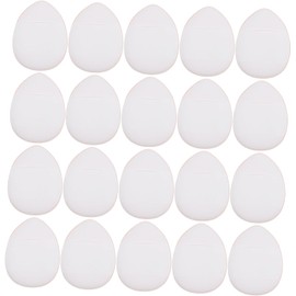 Outanaya Borlas de Maquillaje Mini para Polvo Facial y Corporal Tela Hidrofílica, Diseño Compacto Correa, Ideales para Retoques On-the-go, Paquete de 20 Piezas