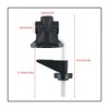 WSDMAVIS 1 Pcs Desk Lamp Mount Stand Table Mounting Clamp