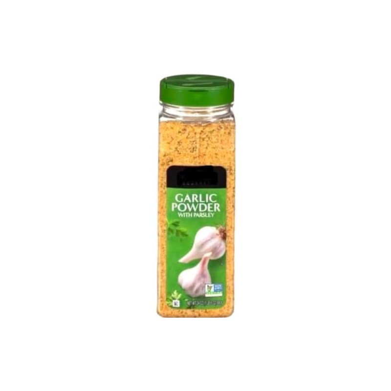 Garlic Powder Coarse Grind with Parsley, 24 oz (Pack of