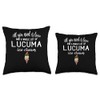 Lucuma Ice Cream Gift for Ice Cream Lovers! Throw Pillow