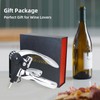 QONYFONE Rabbit Wine Opener Set with Luxury Gift Box, 5-Piece