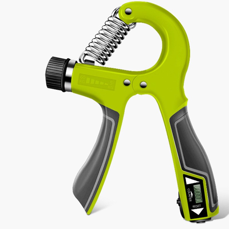 Grip Strength Trainer with Counter Adjustable Strength Electronic Hand Grip