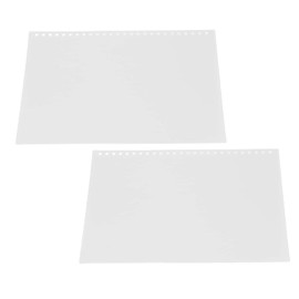B5 Binding Cover,Paper Cover 50pcs Rollable Frosted Prevent Deformation Removable for Documents for Reports(White)