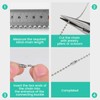 6 Meter/19.69 Feet Roller Blind Chain, 4.5mm Silver Vertical Blind