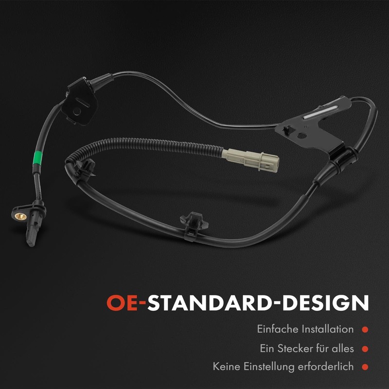 Frankberg ABS Sensor 2-Pin Front Right Compatible with Rio IV