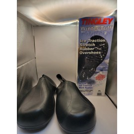 Tingley Winter-Tuff Ice Traction Stretch Rubber  Overshoe sizes LG,XL, 2XL & 3XL - 3XL 14-15 1/2