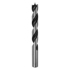 sourcing map Brad Point Drill Bits 13mm(33/64") Dia Straight Round Shank Drill Metric Brad Point 3.7" Drilling Depth Spiral Twist Drill Bits for Carpenter Woodworking Plastic Rubber