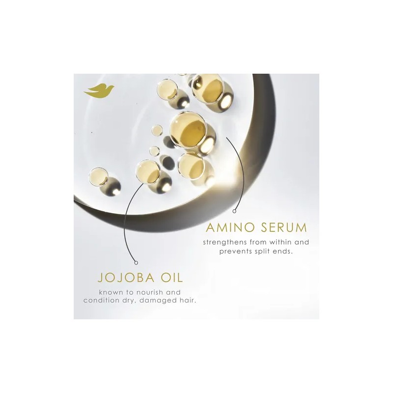 Kit Dove Cabello Rizado Amino Jojoba 4 Pzs