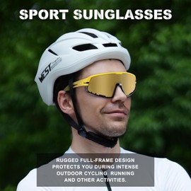 Xiyalai Running Baseball Fishing Sports Sunglasses for Men Women Youth with UV Protection Mountain Bike and Cycling Glasses