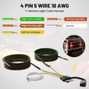 Oyviny 4 Pin 5 Wire Trailer Wiring Harness 22FT for
