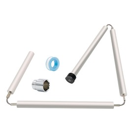 44" Flexible Magnesium Anode Rod, Hot Water Heater Anode Rod Replace for GE, Rheem, Reliance, Richmond, Kenmore Water Heater Including 1-1/16" Hex Socket Tool and Teflon Tape