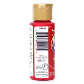 DecoArt Americana Acrylic Paint, 2-Ounce, Calico Red