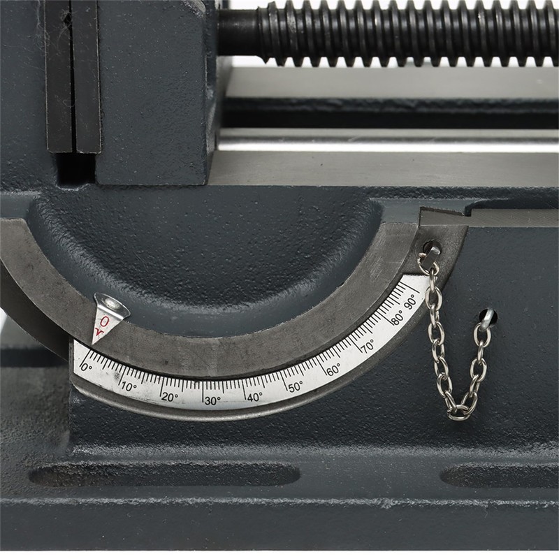 4' Drill Press Tilting Angle Vise 0-90 Degree Swivel Angle