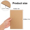 100 Pack 6"x 9" Corrugated Cardboard Sheets, Flat Cardboard Layer