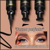 Sellos delineador ojos waterproof Anglicolor 2‑Pack negro – cat eye