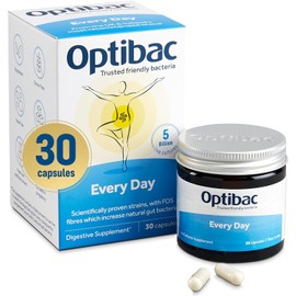 Optibac Probiotics for Daily Wellbeing - Pack of 30 Capsules