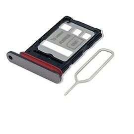 Eonpam Original DUAL SIM Card Slot Tray Holder Replacement for (Honor 50) Incl SIM Pin (Crystal)