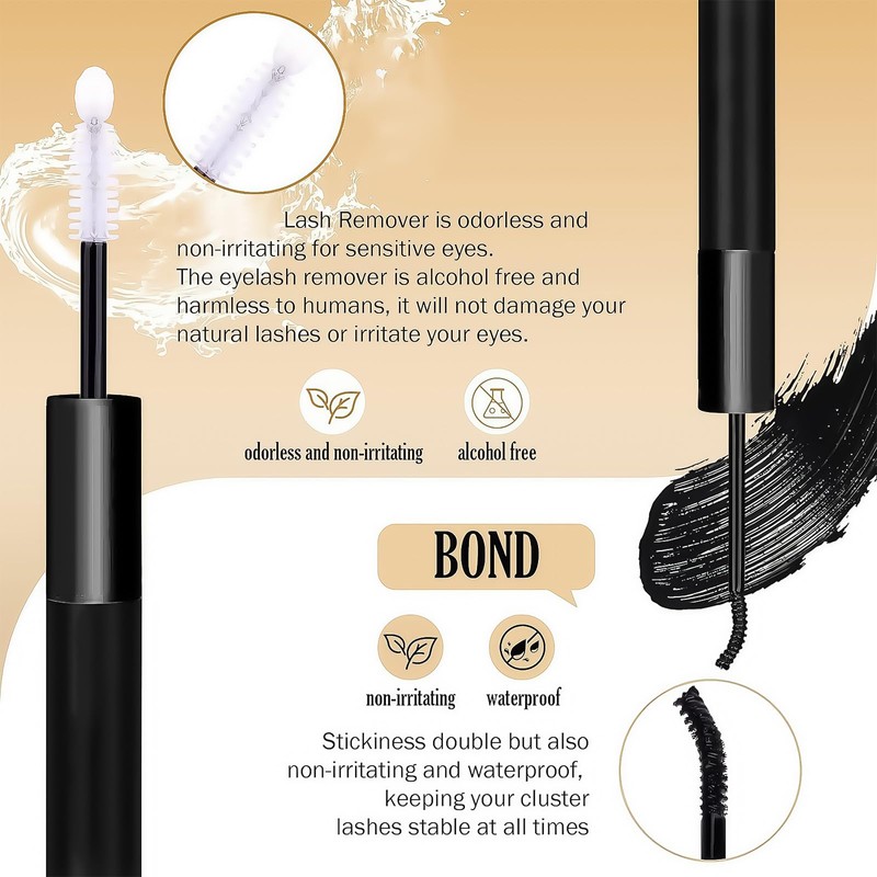 Cluster Lashes Kit - Fluffy Cluster Lashes 10-18mm, 200D Lash