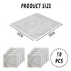 10 Pcs Multipurpose Non Scratch Scrubbing Wire Dishwashing Rags,Reusable Kitchen