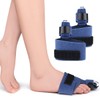Ieron 2PCS Toe Strap Adjustable Fixed Splint Single Finger Bending