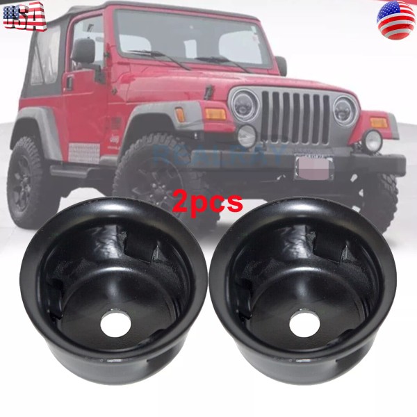 Unbranded Bumper Stop Retaining Cup for Jeep TJ Wrangler 1997