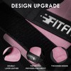 FITFIV Weight Lifting Wrist Strap, Double Leather Weightlifting Wrist Straps