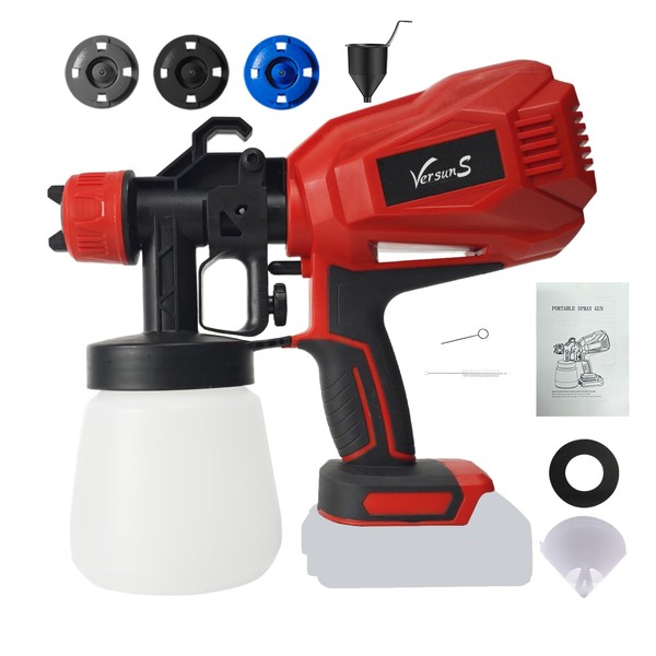 Cordless Paint Sprayer Compatible with Makita 20V Max Battery Electric