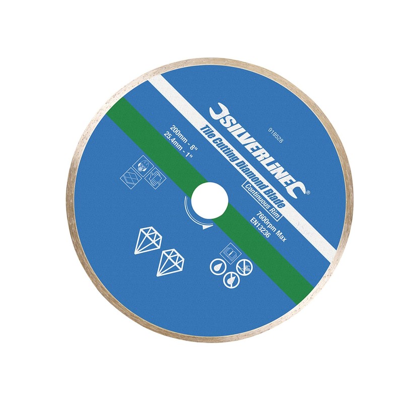 Dapetz ® Tile Cutting Diamond Blade 200 x 25.4mm Continuous