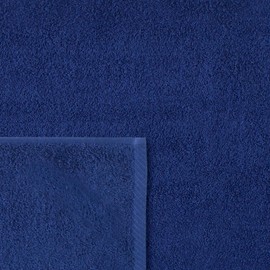 Top Towel - Plus - Bath Towels - 4 Face Towels or Bidet - 30 x 50 cm - 100% Cotton - Navy