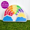 Creative Roots Paint Your Own Rainbow Stepping Stone Craft Kits