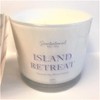 Natural Coconut + Beeswax Scented Candle Island Retreat XL White