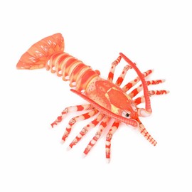Tikwisdom Lobster stuffed animal, lobster doll, pillow, marine animal plush toys, make people full of courage and appetite of the healing animal image, children's sleeping mat gift length 85cm (Pink)