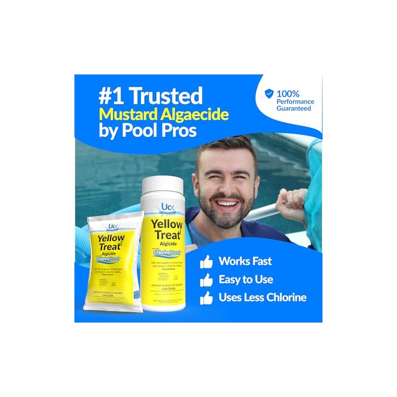 United Chemicals YTP71 5oz Bag Yellow Treat