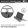 Ilyapa 2 Pack 4x4 Gate Hinges Heavy Duty Butt Hinge