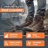 Toughty Boot Scrubber - Heavy-Duty All-Weather Shoe Cleaner with Scraper
