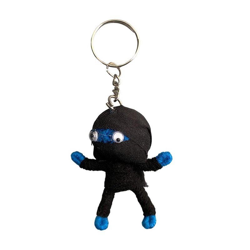 Voodoo String Doll Keychain, Design T62