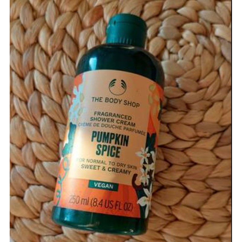 The Body Shop Pumpkin Spice Limited Edition Scented Shower Cream,