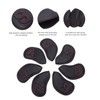 9Pcs/Set Golf Iron Head Covers Waterproof Sunscreen Golf Iron Covers