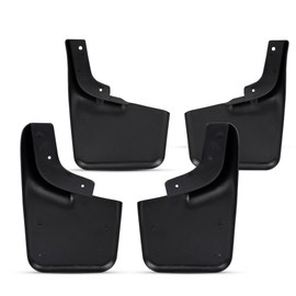 CHEDA Mud Flaps Splash Guards Front & Rear Compatible for Ford 2004-2014 F150 F-150 with Fender Flares Model 4 PCS Set Mudguards