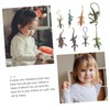 KOMBIUDA 8pcs Fake Lizard Toy Boys and Girls Lizard Model