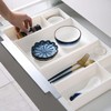 Desk kitchen drawer organizer storage organization divider Partition 1 Drawer Partition-Small 2ea