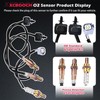 XCBOOCH Automotive Replacement Oxygen O2 Sensor 234-5113 234-5076 234-4494 Set