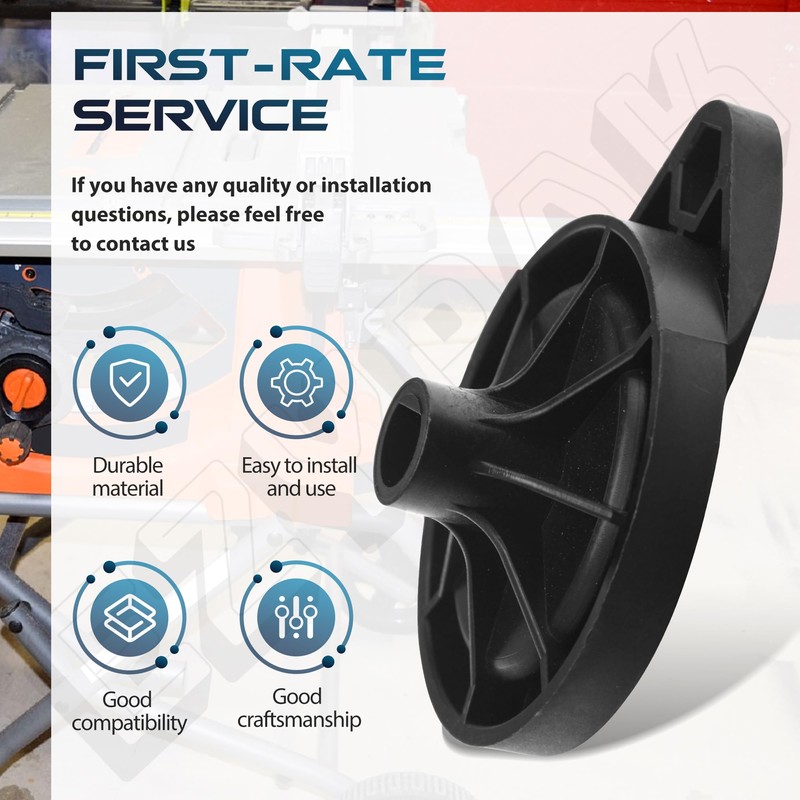 EZYPAK 089290001054 Table Saw Hand Wheel Compatible with Ridgid/Ryobi R4513