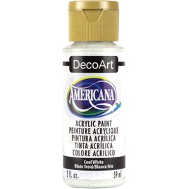 DecoArt Americana Acrylic Paint, 2-Ounce, Cool White